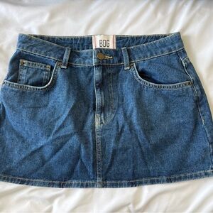 BDG Classic Blue Mini Skirt